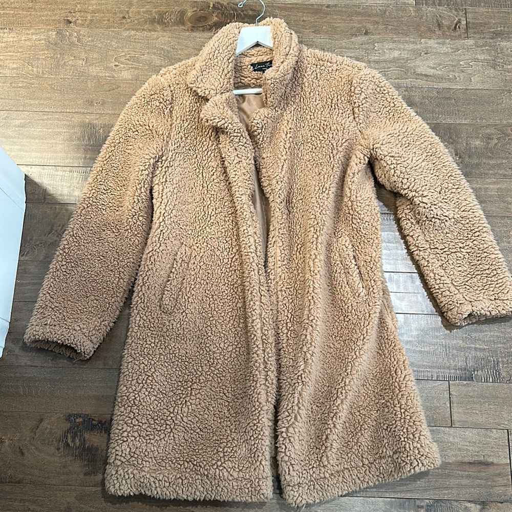 Fluffy coat